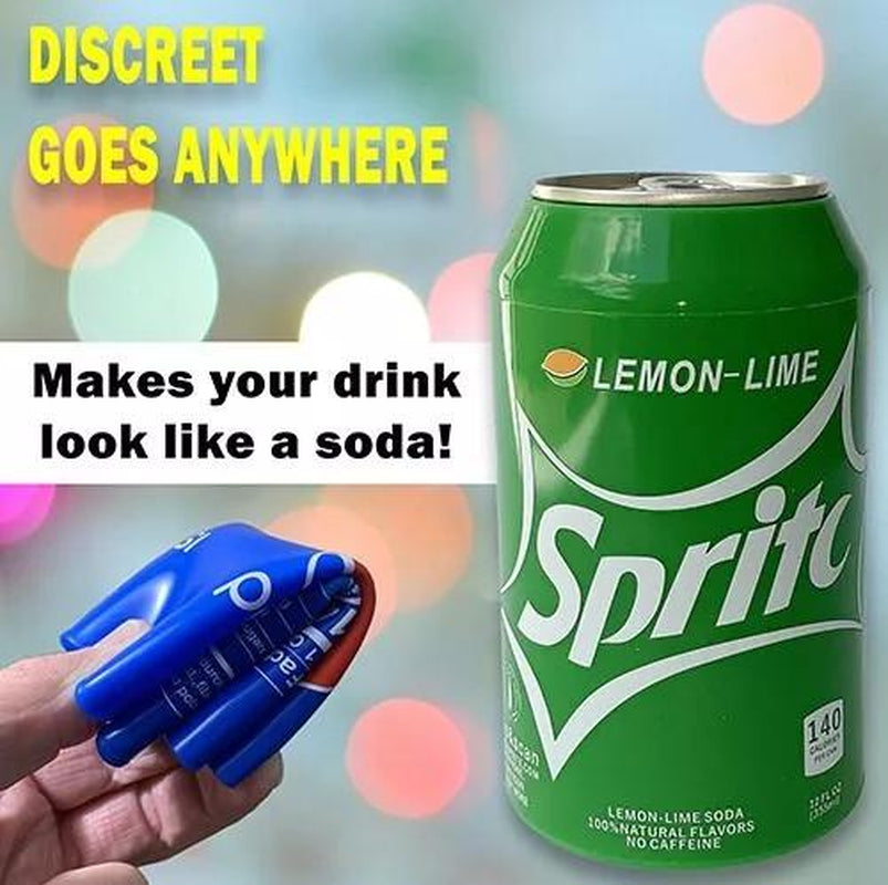 Silicone Beer Can Covers (6 Pack) : Hide a Beer | Six Different Can Wraps for Beverages | Best Choice for Friends' Gatherings Classic Drinkware