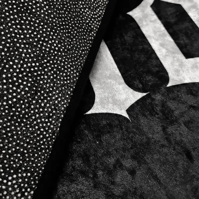 Halloween Home Decor Carpet, Skull Spider Print Coffin Shape Mat, Creative Unique Holiday Gift Rug, Soft Washable Floor Covering